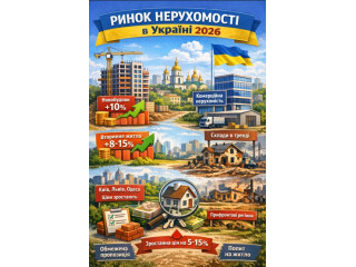 Ринок нерухомості України у 2026 році