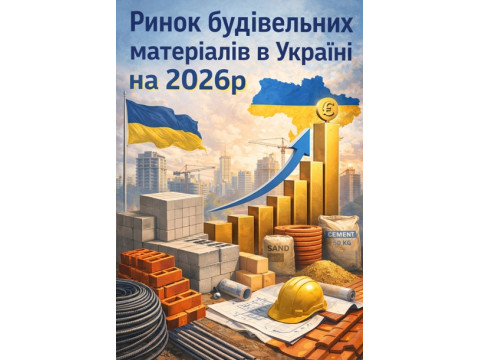 Ринок будівельних матеріалів у 2026 році 