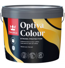 Фарба інтер'єрна глибокоматова латексна Tikkurila Optiva Colour (Тіккуріла Оптіва Колор)базіс А, 18л