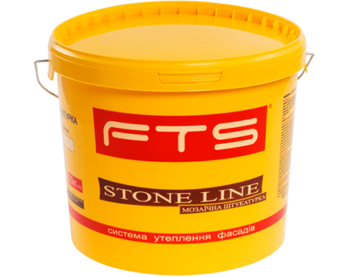 Штукатурка мозаїчна FTS (ФТС) STONE LINE MARMURE М15 зерно 1,8мм 6,5кг у кольорі