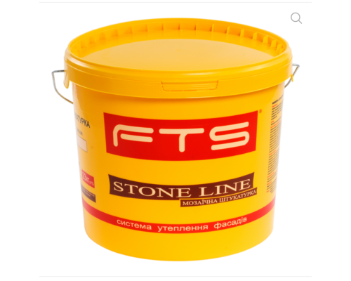 Штукатурка мозаїчна FTS (ФТС) STONE LINE DECOR D15 зерно 1,5мм 23кг у кольорі