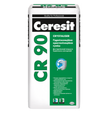 Гідроізоляційна суміш з проникаючим ефектом 25кг Ceresit CR 90 Crystaliser
