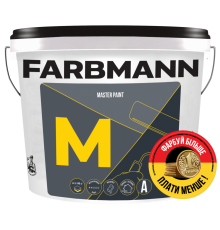 Фарба матова акрилова для внутрішніх та зовнішніх робіт Farbmann M Master Paint, база A 14л