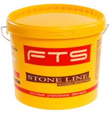 Штукатурка мозаїчна FTS (ФТС) STONE LINE MARMURE М15 зерно 1,8мм 23кг у кольорі