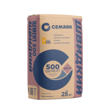 Цемент "Швидкий" Кам'янець-Подільський ПЦ-II/А-К(Ш-В)-500P (25кг)