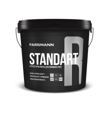 Фарба фасадна акрилова структурна Kolorit Farbmann Standar R (Колоріт Фарбман Стандарт Р) база LАP 9л