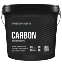 Фарба інтер'єрна матова надміцна Kolorit Farbmann CARBON база А, 9л
