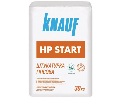 Штукатурка гіпсова KNAUF HP START (Кнауф Старт) 30 кг