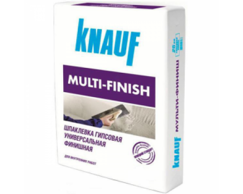 Шпаклівка гіпсова Мульті-Фініш Knauf 25 кг Шпаклівка гіпсова Мульті-Фініш Knauf 25 кг