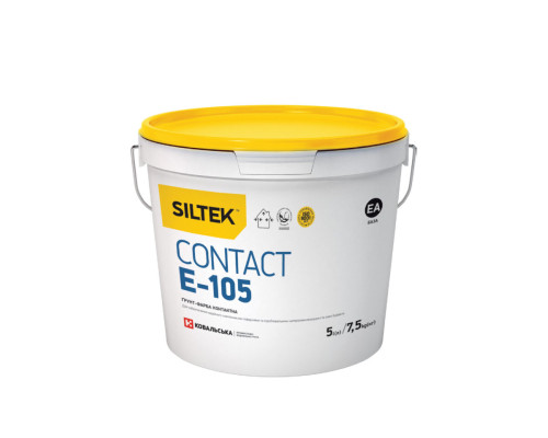 Грунтующая контактная краска Siltek E-105 (Силтек Е-105) Contact 10л