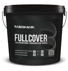 Фарба інтер'єрна латексна ультрапокривна глибокоматова Kolorit Farbmann Fullcover база А, 9л