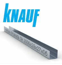 Профіль Knauf (Кнауф) UD 27 3,0м (0,6 мм)