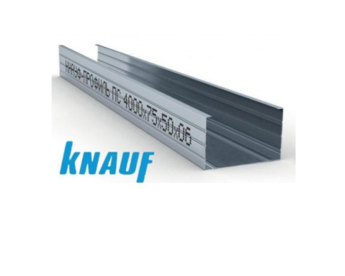 Профиль Knauf (Кнауф) CW 75 4,0м (0,6мм)